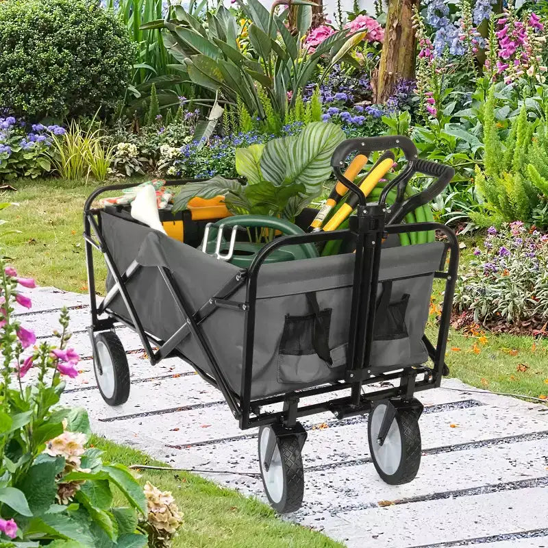 Carrello Pieghevole Richiudibile con Ruote