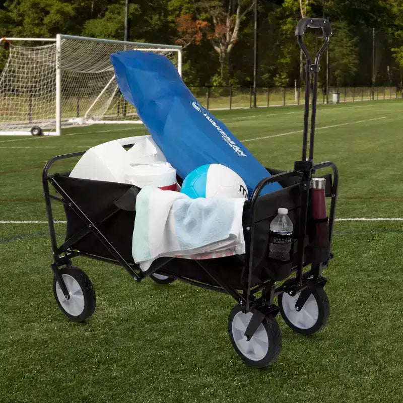 Collapsible Folding Wagon Cart with Wheels