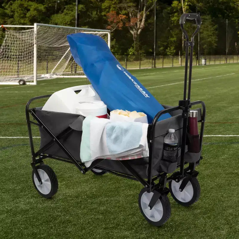 Collapsible Folding Wagon Cart with Wheels