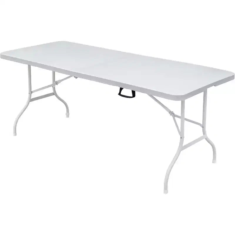 6-Foot Folding Table with Carrying Handle