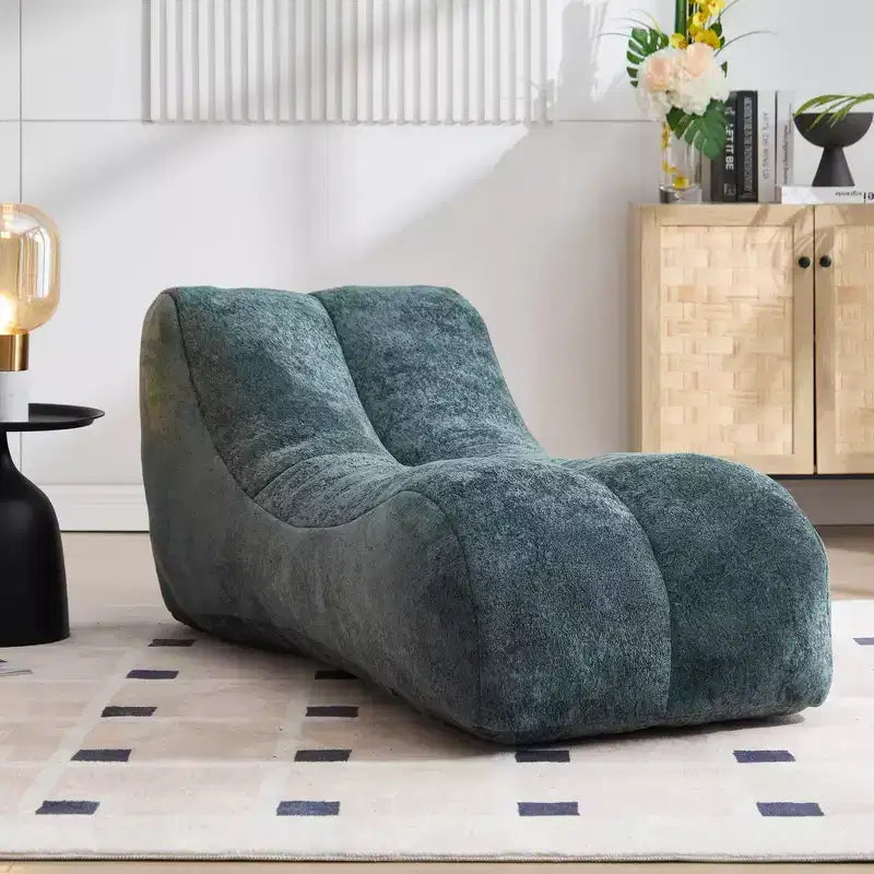 Memory Foam Bean Bag Chair with Removable Cover