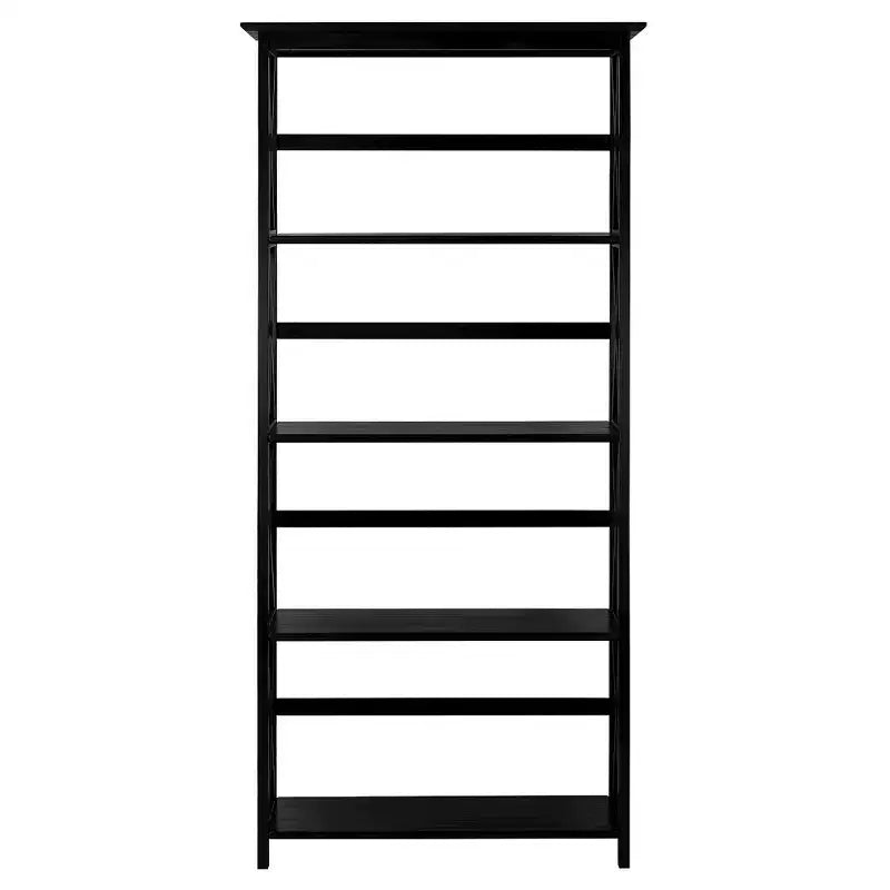 Libreria a 5 ripiani con design a X