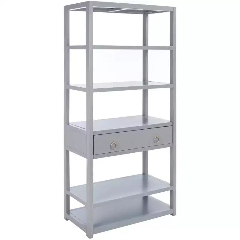 1 Drawer 5-Shelf Etagere Bookcase