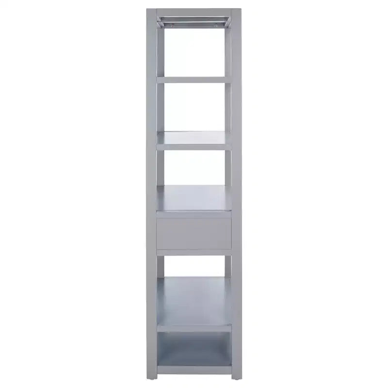 1 Drawer 5-Shelf Etagere Bookcase
