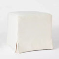 Lynwood Slipcover Cube Ottoman - Threshold designed with Studio McGee