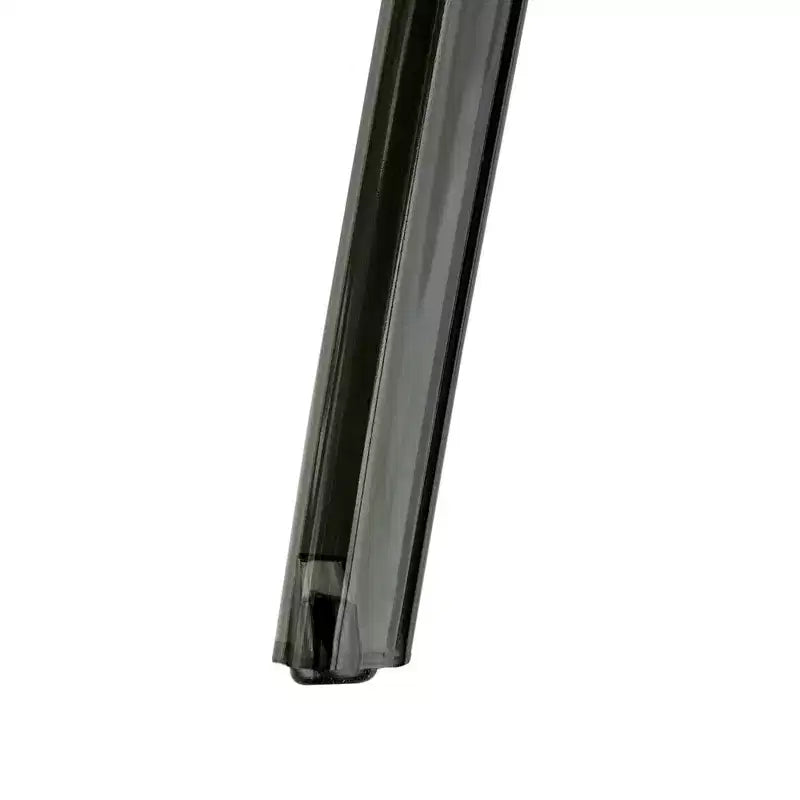 LeisureMod Murray Sedia da Pranzo in Acrilico con Bordo a Cascata e Sedile Modellato Elegante, Stile Moderno per Cucina, Sala da Pranzo, Ufficio, Lounge o Bar