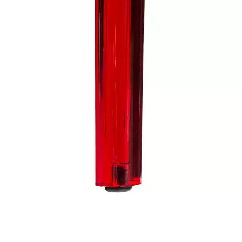 LeisureMod Murray Sedia da Pranzo in Acrilico con Bordo a Cascata e Sedile Modellato Elegante, Stile Moderno per Cucina, Sala da Pranzo, Ufficio, Lounge o Bar