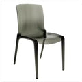 LeisureMod Murray Sedia da Pranzo in Acrilico con Bordo a Cascata e Sedile Modellato Elegante, Stile Moderno per Cucina, Sala da Pranzo, Ufficio, Lounge o Bar